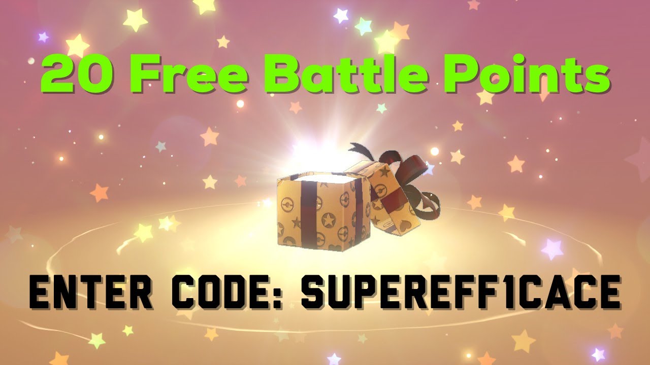 (February 2020) Get 20 FREE Battle Points in Pokemon Sword & Shield! - YouTube