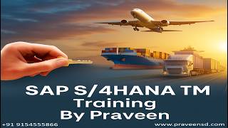 SAP S/4HANA Transportation Management (TM) Training by Praveen | Class 2 | Org Model, BP Net Worth