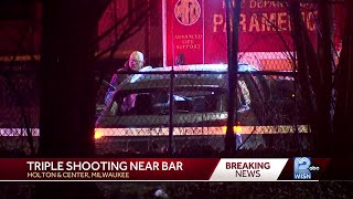 Triple shooting near bar in Milwaukee's Harambee neighborhood