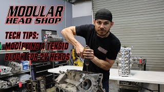 Tech Tips - What is needed for 2V heads on a Teksid Aluminum Block?