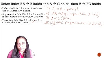Relational Database Design  -Armstrong