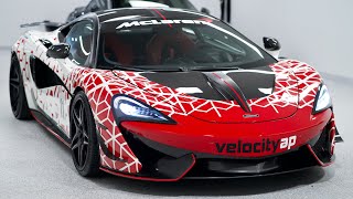 BEST REACTION TO A SURPRISE WRAP ON MCLAREN 570S!