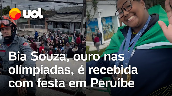Olimpíadas 2024: Bia Souza, campeã olímpica, é recebida com festa em cidade de SP onde foi criada