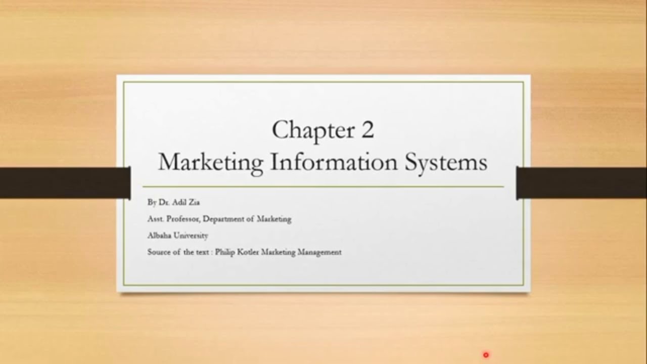 MANAGEMENT INFORMATION SYSTEMS---:::Chapter 2