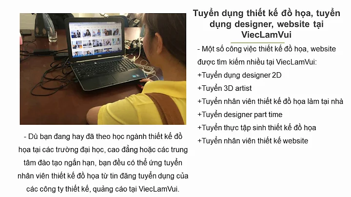 Tuyển dụng thiết kế đồ họa, tuyển dụng designer, website tại ViecLamVui