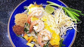 [Home Cooked Thai Food]:Pad Thai with Prawns and The Essential Pad Thai Sauce (ผัดไทยกุ้ง)