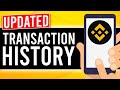 How To Find Binance Transaction History on Binance App [UPDATED]