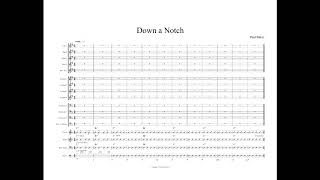 Down a Notch - Grade 3 swing by Paul Baker