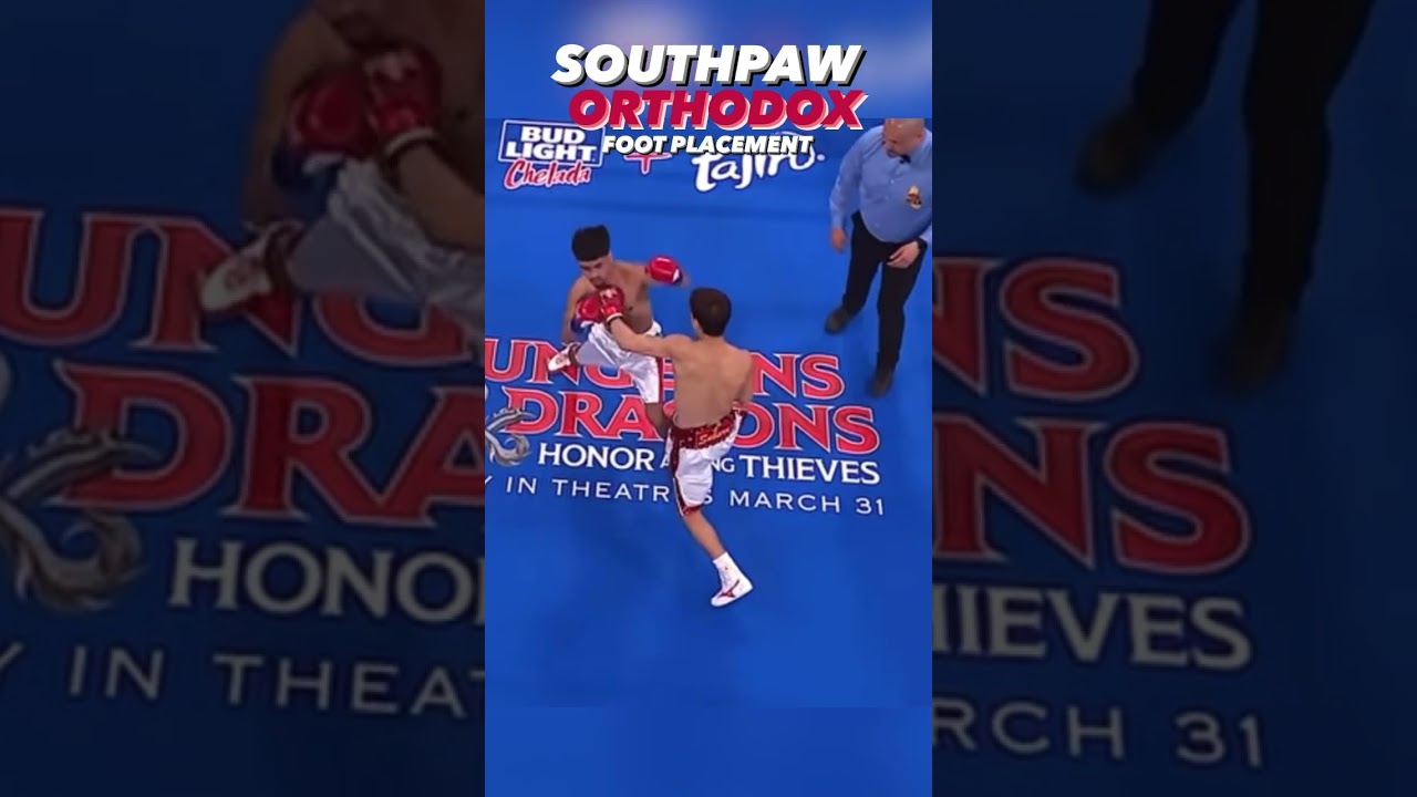 Southpaw Vs Orthodox Boxing. Why you Should Always Control the Outside Foot Position. 