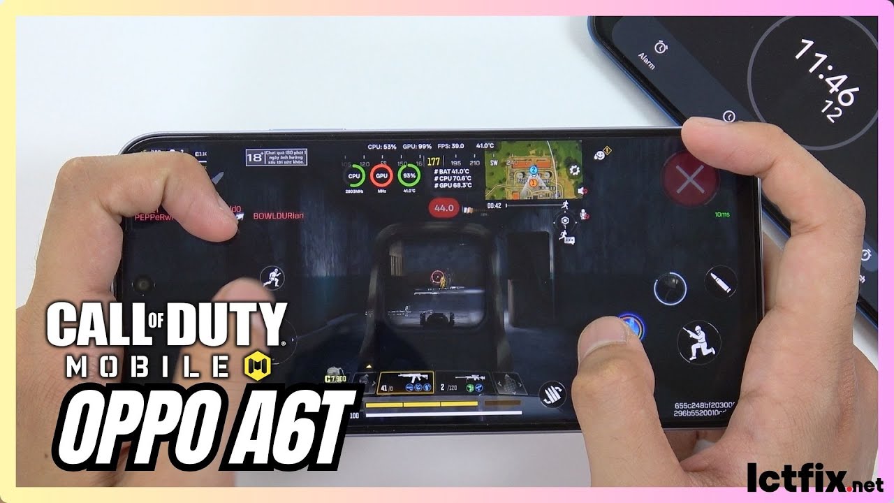 Oppo A6T Call of Duty Mobile Gaming Test CODM | Snapdragon 685 | 120Hz Display Performance