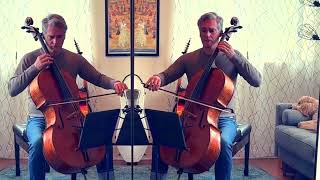 Andante from Bach’s second violin sonata in a minor, as a duet for cellos.