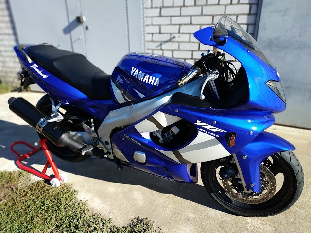 YAMAHA YZF600R Thundercat 2003 Blue Edition - YouTube