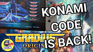 Unlock an Extra Games Using the Konami Code | Gradius Origins | Nintendo Switch, Steam, Xbox, PS4/5