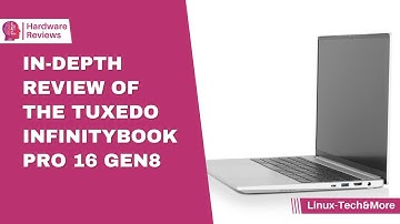In-Depth Review of the TUXEDO InfinityBook Pro 16 Gen8