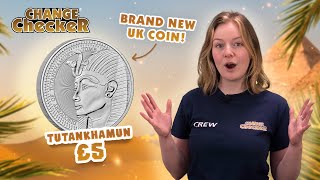 Head to the Valley of the Kings with the brand-new Tutankhamun £5 coin!