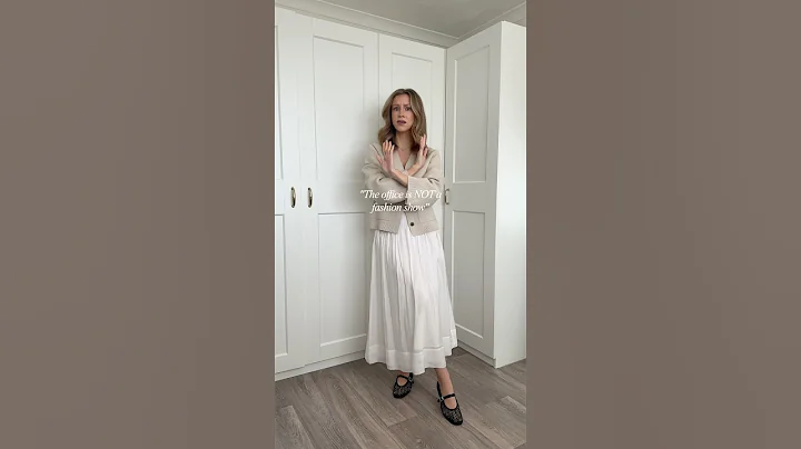 “The OFFICE is NOT a fashion show” 5 spring workwear outfit ideas