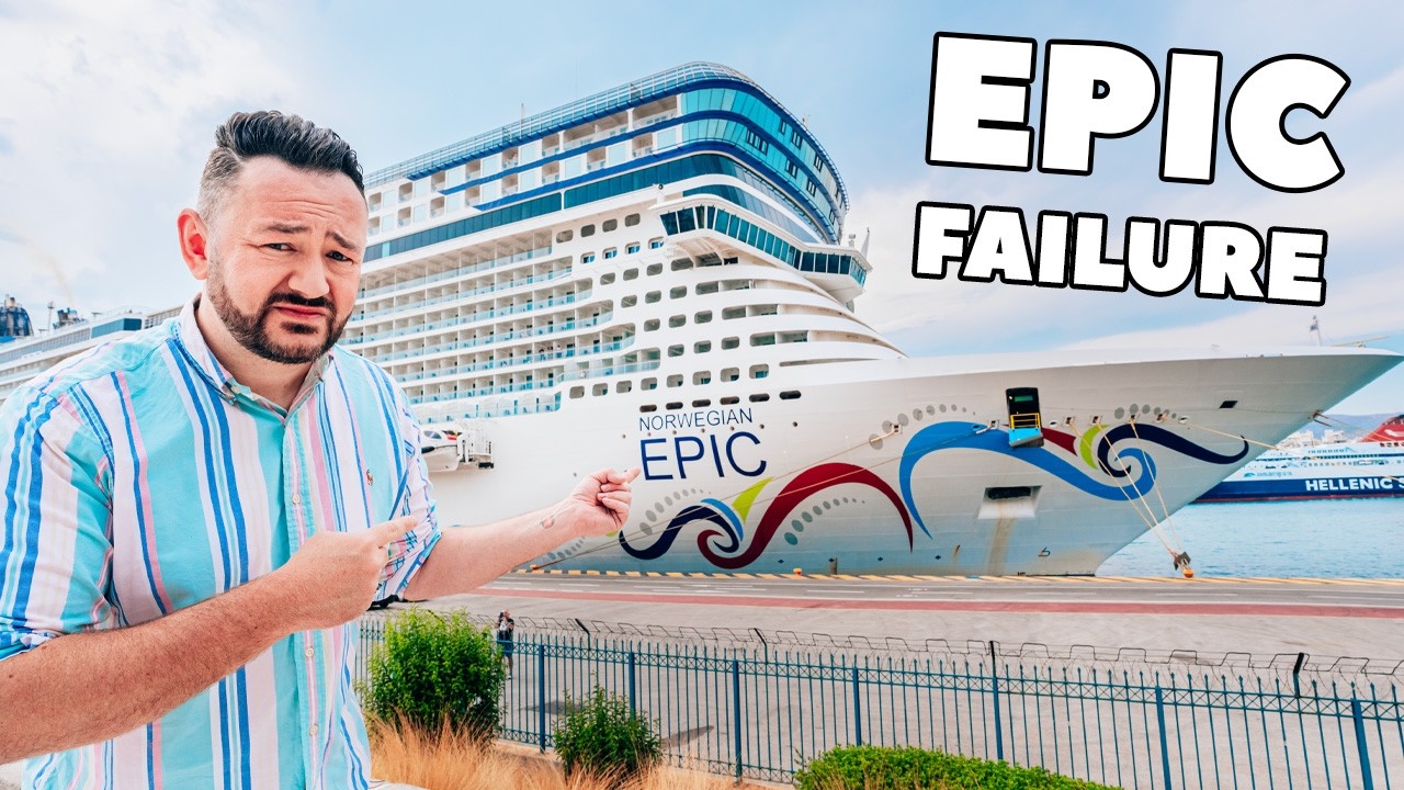 Boarding the Ugliest Cruise Ship in the World: DIRTY, CROWDED, DATED
