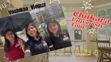 Chitkara University Campus + Hostel Tour #YouTube #dailyvlog #vlog #vlogger #collegelife #viralvlog