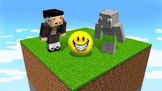 We Bullied the REAL VERITY in One Chunk Minecraft...