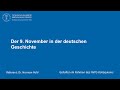 Der 9. November in der deutschen Geschichte - IWTG-Kolloquium