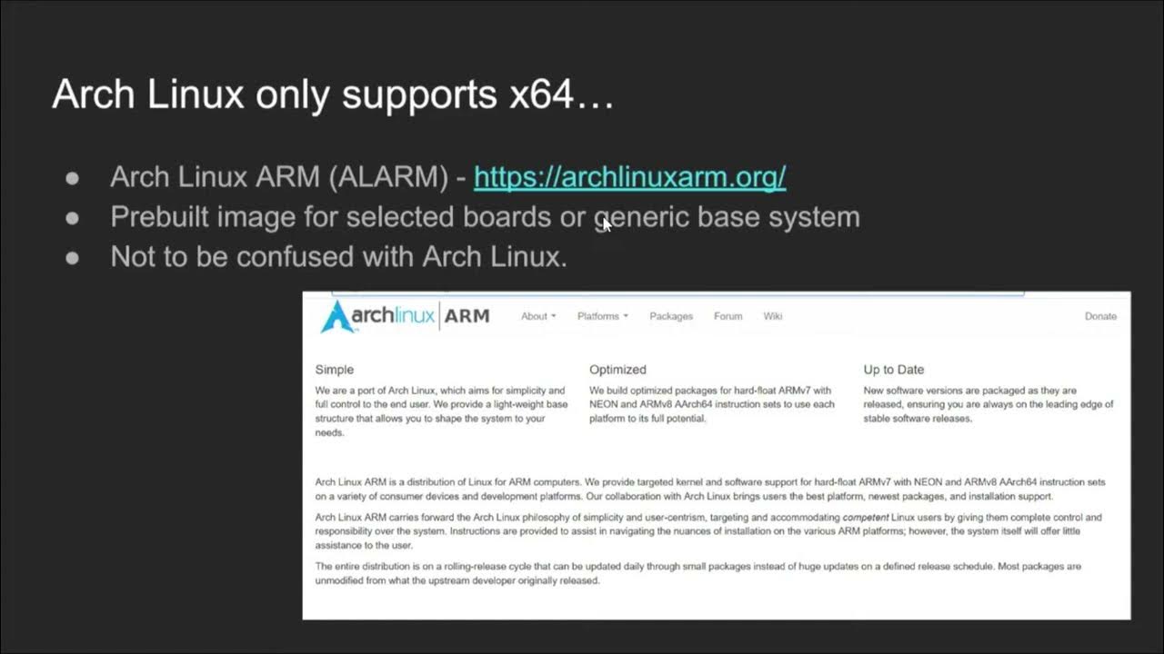 How to porthack Arch Linux on ARM embedded systems and servers｜SteamOS