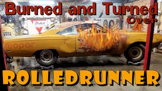 Worst Ever Rolled and Burned 1969 Plymouth Roadrunner Gets a Second Chance - ROLLED RUNNER Part 1