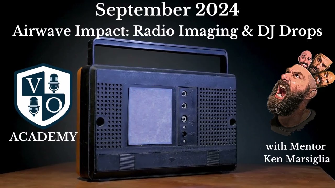 Master Radio Imaging & DJ Drops with Expert Ken Marsiglia – Elevate Your VO Game!