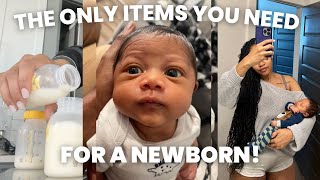 NEWBORN ESSENTIALS! 👶🏼 | things I wish I knew as a first time mom!