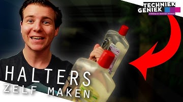 ZELF een FITNESSAPPARAAT maken #HALTERS | Klussen Met Davey Raaijmakers