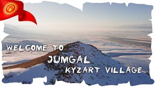 Winter in the Jumgal district, in the village of Kyzart | Welcome to Naryn&amp;Kyzart 4К