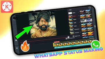 KGF🔥Whatsapp Status Making In Kinemaster | Kinemaster Video Editing Tutorial