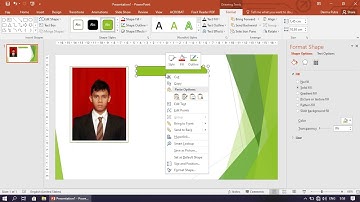 TUTORIAL MEMBUAT BIODATA POWER POINT