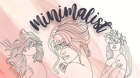 Minimalist Line Art Intro Templates with Matching Outros 2022 | With Download Links