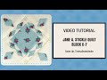 Tutorial dear jane quilt block c07