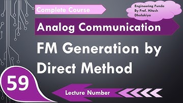 FM Generation by Direct Method (Basics, Block Diagram, Circuit & Working) Explained