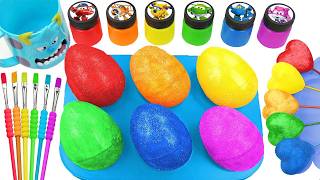 Satisfying Video l How I Make Real Fun Labub Form in Sprunki Lolipop & DIY Glitter Eggs ASMR Sound