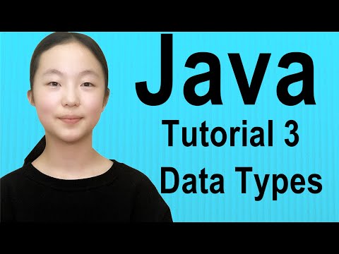 6th Grade Girl Teaches Coding - Java Programming Tutorial For Beginners(Lesson 2) || Data Types