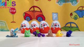10 Surprise Eggs Kinder Surprise Opening With Songs For Kids Magic Kinder Ovetti Sorprese Full HD - screenshot 3