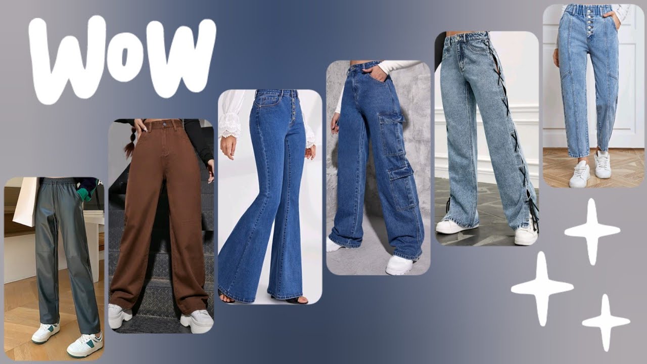 احدث و اشيك موديلات بناطيل حريمي 2022 /2023 شتوي ❄ #fashion #بناطيل #جينز