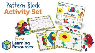 Pattern Block Activity Set - by Learning Resources