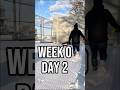 Week 0 Day 2 - Double Workout: Gym Legs + Snow Removal #legday #fitness #challenge  #football