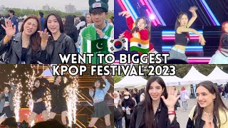 🇵🇰🇮🇳🇰🇷 DREAMS COME TRUE - I Went To BIGGEST KPOP Festival 2023 😍