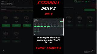 Opening Daily Cases on CSGOROLL Day 5 #shorts  #csgoroll #cs2