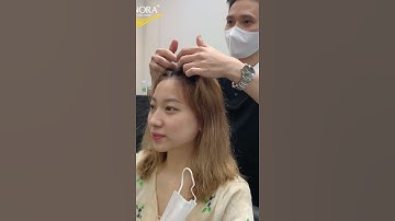 Nhuộm màu nâu lạnh kết hợp dáng cắt layer | VENORA HAIR LUONGE