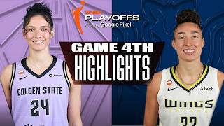 Golden State Valkyries vs Dallas Wings Game 4th Highlights Oct 02 ,2026 WNBA Playoffs Season 2026 .
