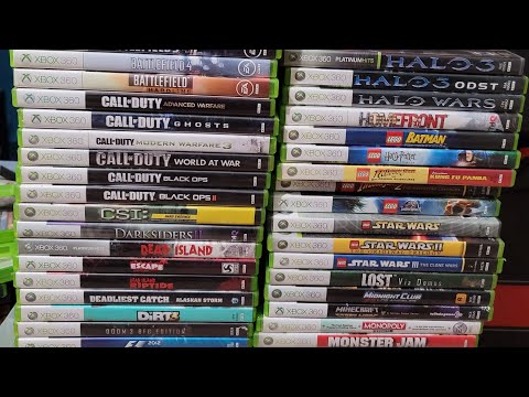 STORE LIQUIDATION - Microsoft XBOX 360 games - PICK&CHOOSE - Create a Lot