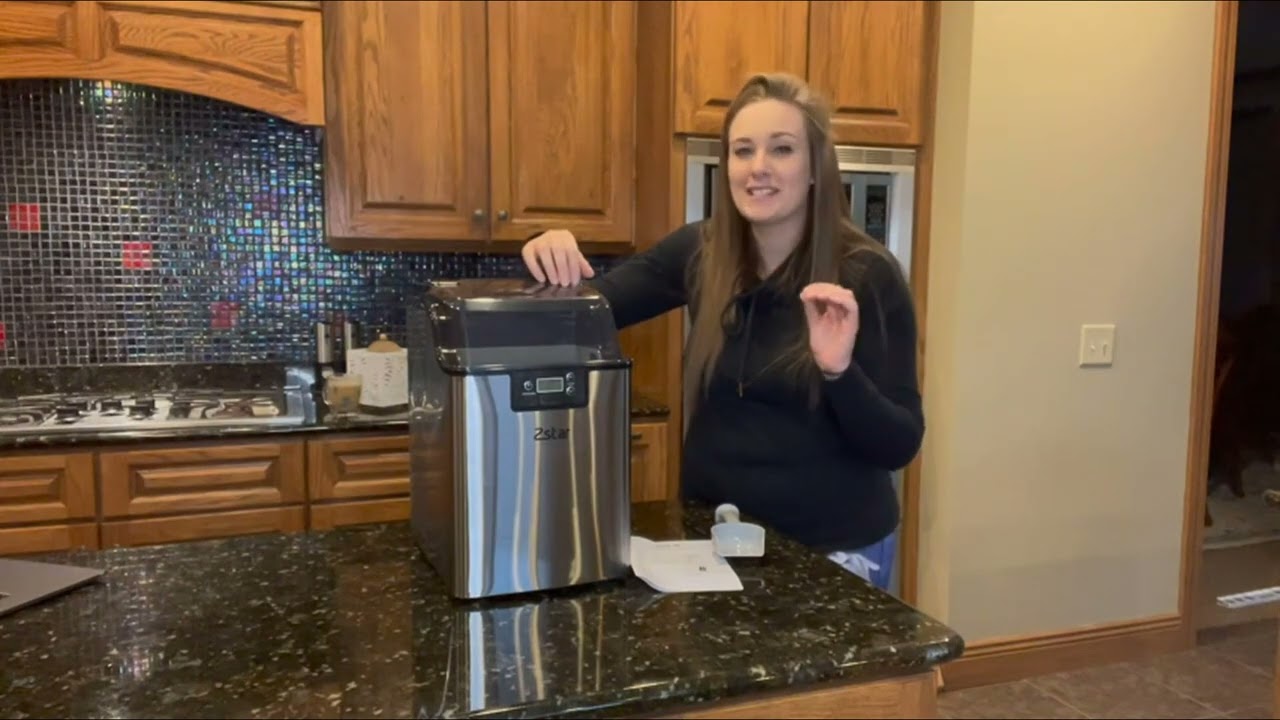 Best Sonic Ice Maker - Portable Countertop Nugget Ice Machine 