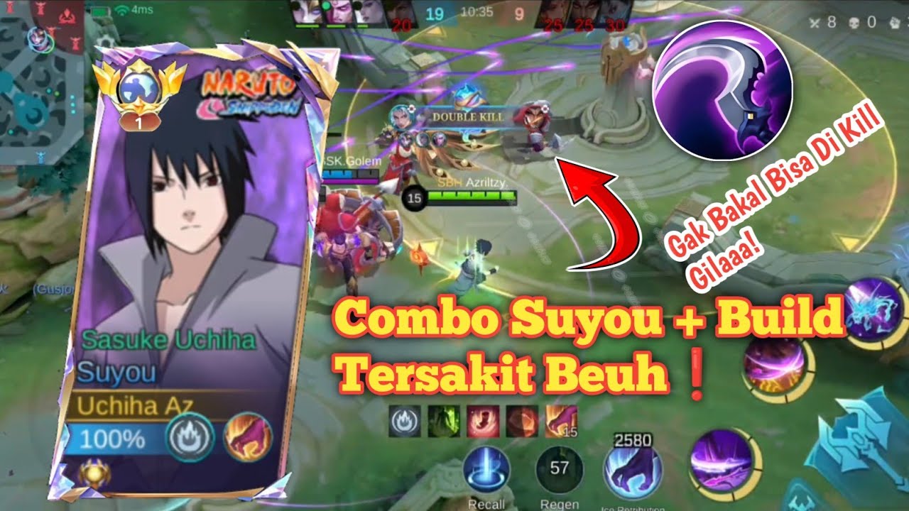 NGERI BANGET SETELAH GW PAKAI BUILD SUYOU PALING SAKIT INII MUSUH CEPET MATI ! | MLBB