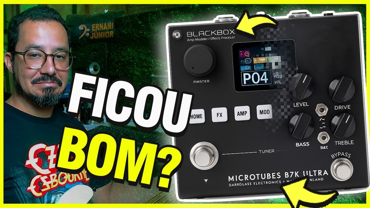 Transformei a BLACK BOX e um DARKGLASS 7K... INSANO!