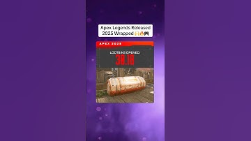 Apex Legends Just Released Their 2025 Wrapped!